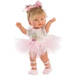 Llorens Valeria 28 cm-es baba Happy Birth Day ruhában Olcsóbb