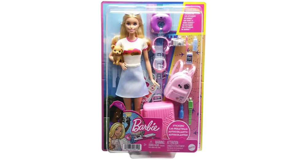 Kiárusítás Barbie® Dreamhouse Adventures utazó Barbie baba kiegészítőkkel – Mattel