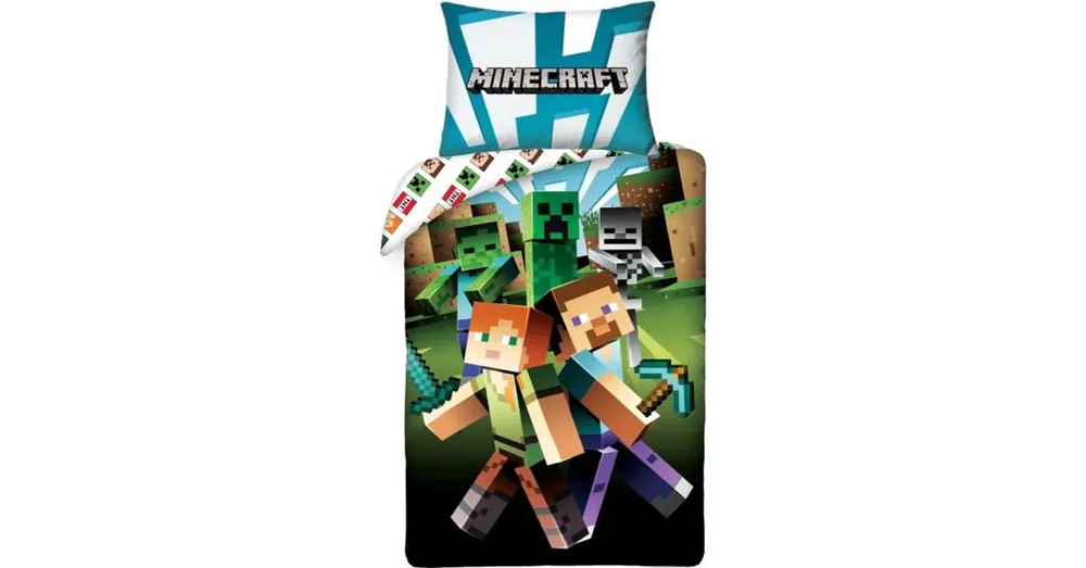 Minecraft Kétrészes ágyneműhuzat garnitúra - 140 x 200 cm Vedd meg most