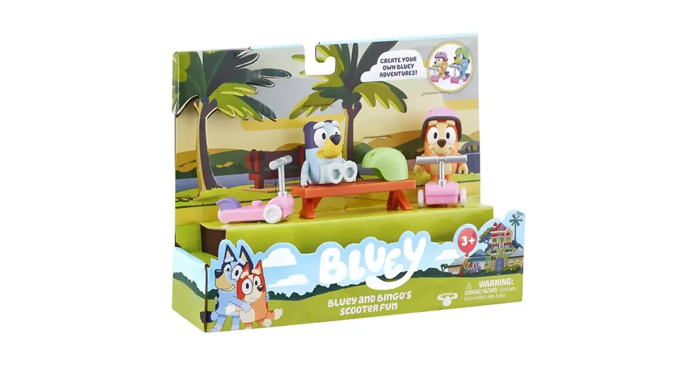 Bluey Bluey és Bingo roller móka figura szett Vásárlói kedvenc