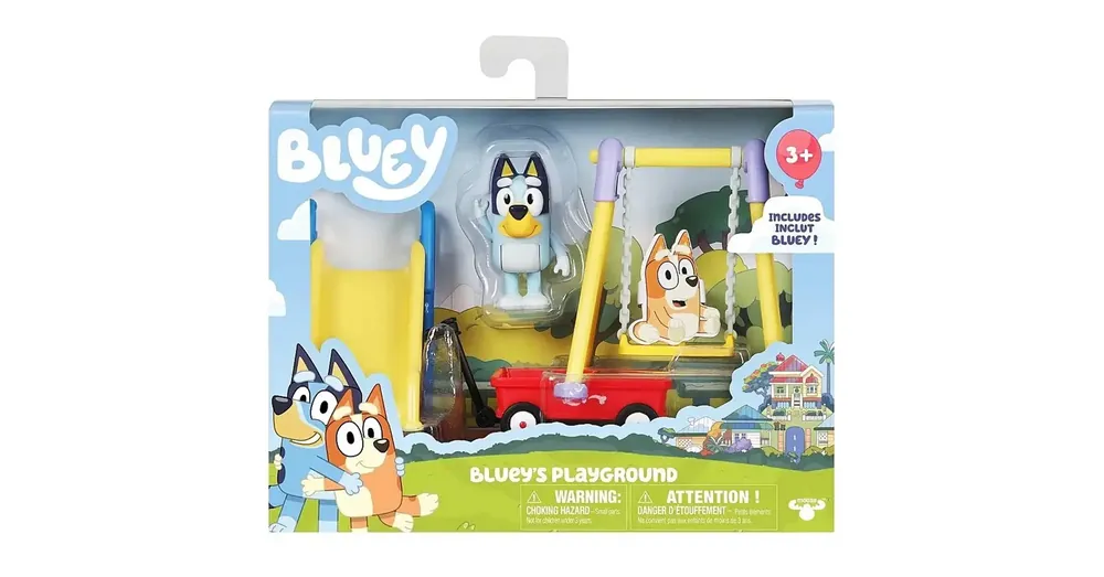 Csak ma Bluey Bluey játszótere játékfigura szett