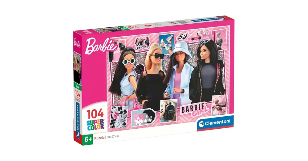 Bestseller Divatos Barbie babák 104 db-os Supercolor puzzle – Clementoni