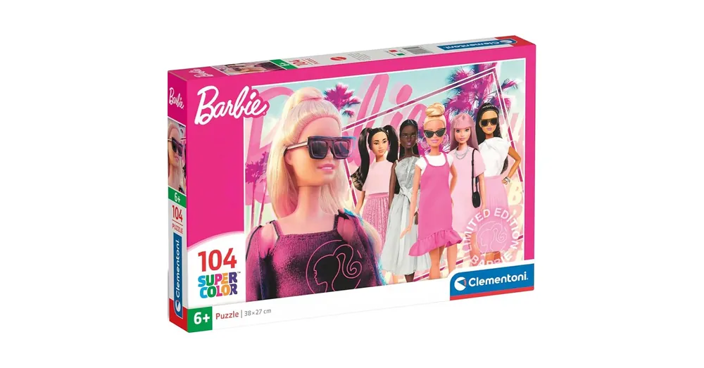 Különleges ajánlat Divatos Barbie 104 db-os Supercolor puzzle – Clementoni