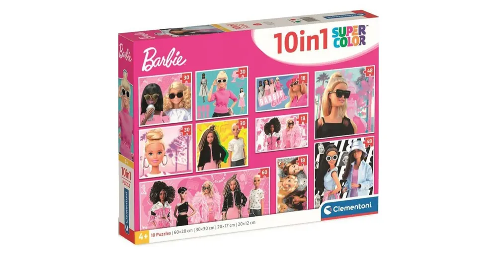 Barbie 10az1-ben puzzle szett – Clementoni Különleges ajánlat