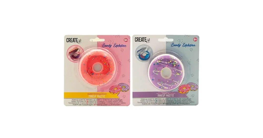 Canenco Create It! Candy fánk alakú sminkpaletta kétféle változatban Akciós ár