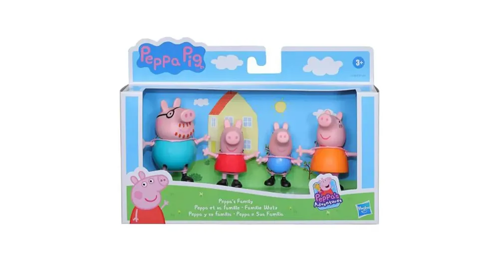 Outlet Peppa malac és családja 4 db-os szett – Hasbro