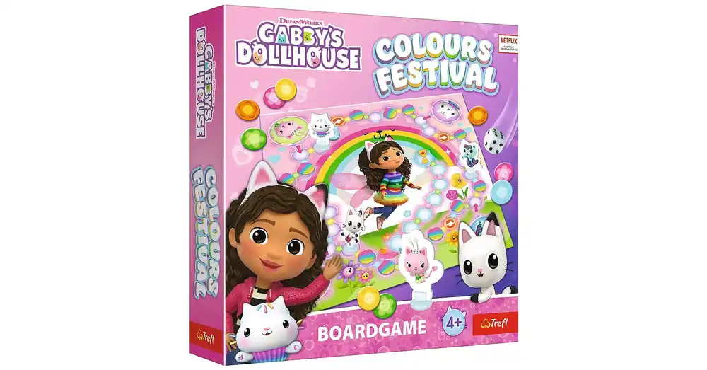 Akciós ár Gabi babaháza Colours Festival társasjáték – Trefl