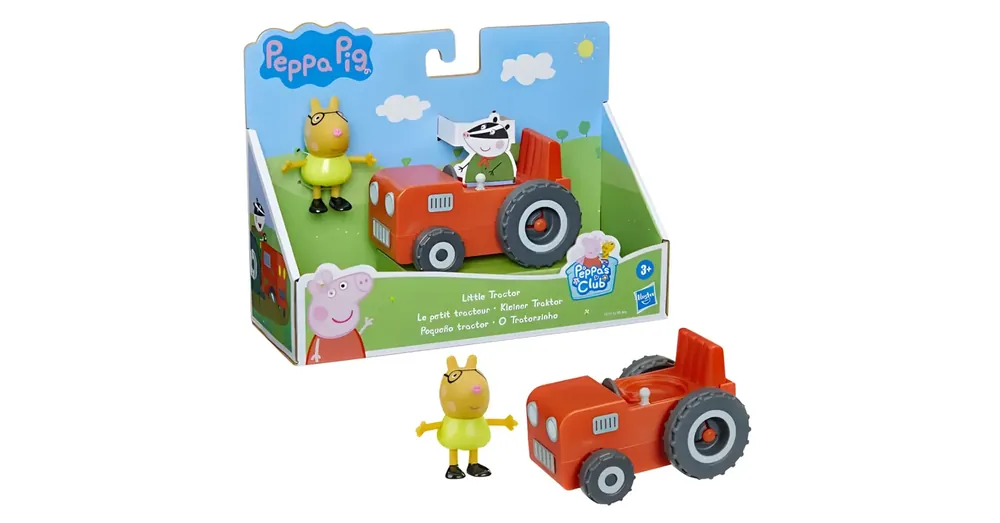Akciós ár Peppa malac Kis traktor és Pedro póni játékfigura szett – Hasbro