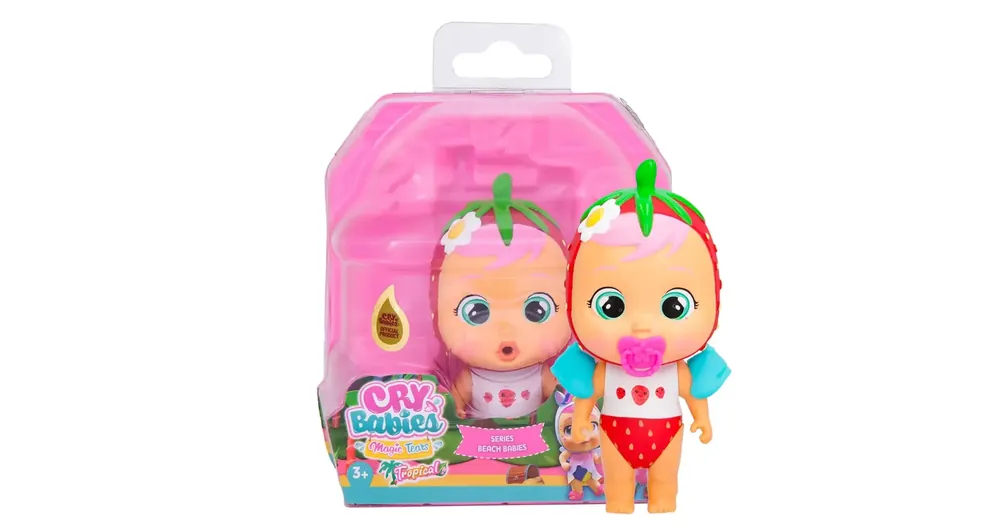 Expressz kézbesítés Cry Babies Magic Tears – Tropical Beach Babies Könnyes babák többféle változatban 1 db
