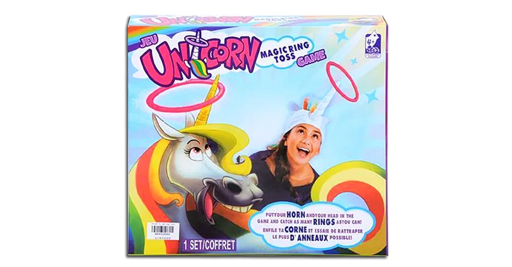 Bestseller Unikornisos karikadobáló ügyességi játék