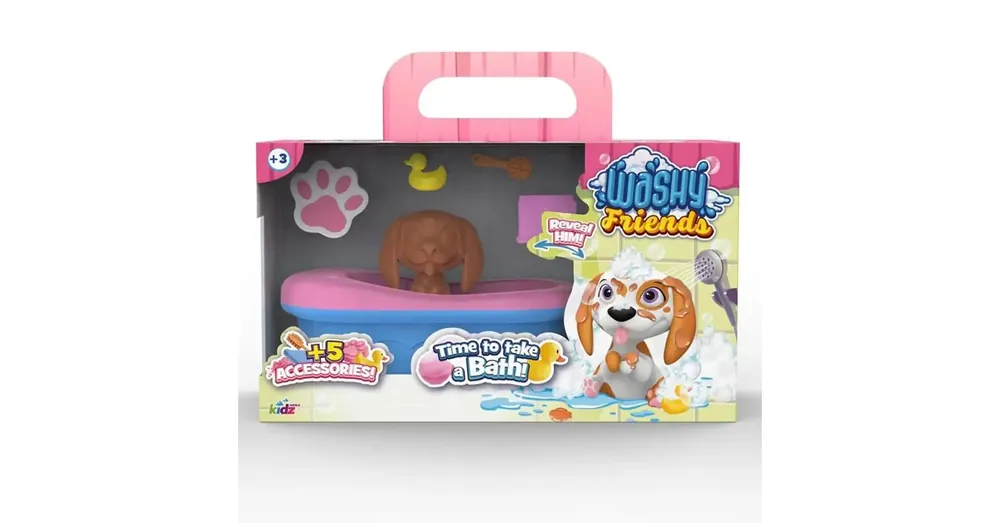 Washy Friends Color Reveal pancsoló Beagle kutyus káddal és kiegészítőkkel Vedd meg most
