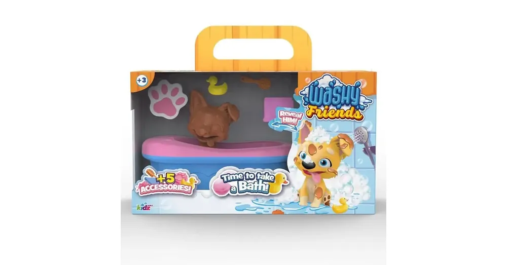 Expressz kézbesítés Washy Friends Color Reveal pancsoló Corgi kutyus káddal és kiegészítőkkel