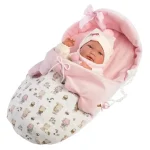 Utolsó esély Llorens Nica újszülött 40 cm-es baba pólyában