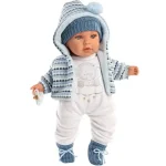 Kedvezményes ár Llorens Enzo 42 cm-es síró baba elefántos ruhában