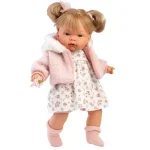 Expressz kézbesítés Llorens Joelle 38 cm-es baba hanggal virág mintás ruhában
