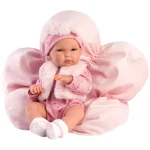 Kedvezményes ár Llorens Bimba 35 cm-es baba virág alakú párnával