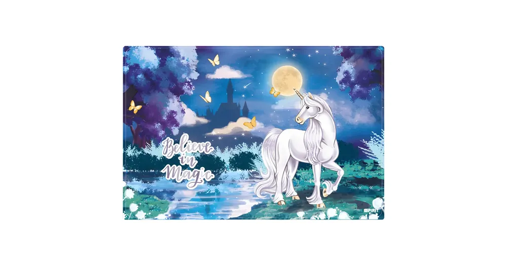 Legkelendőbb Spirit Believe in Magic unikornisos asztali könyöklő 60×40 cm