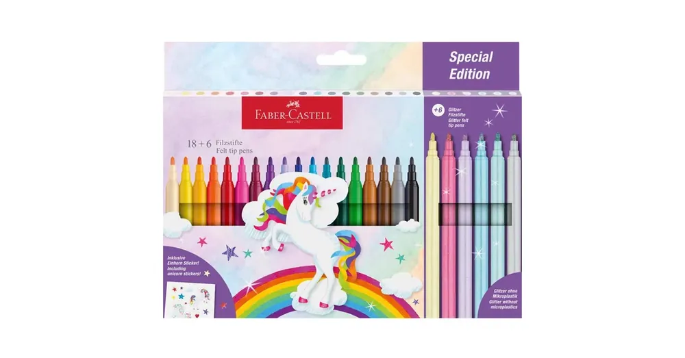 Nézd meg most Faber-Castell 24 db-os filctoll szett unikornisos