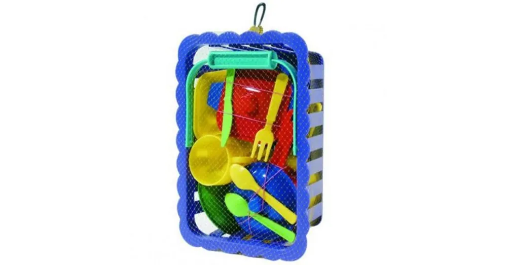 Olcsó Piknik lábas főzőkészlet kosárban – D-Toys