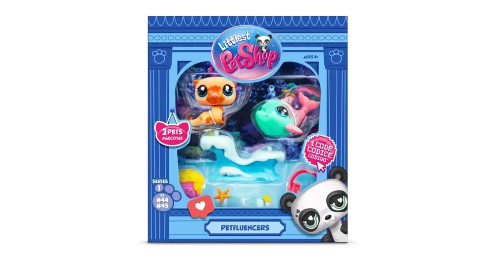 Kiárusítás Littlest Pet Shop Petfluencer szett 2 db-os csomag többféle 1 db