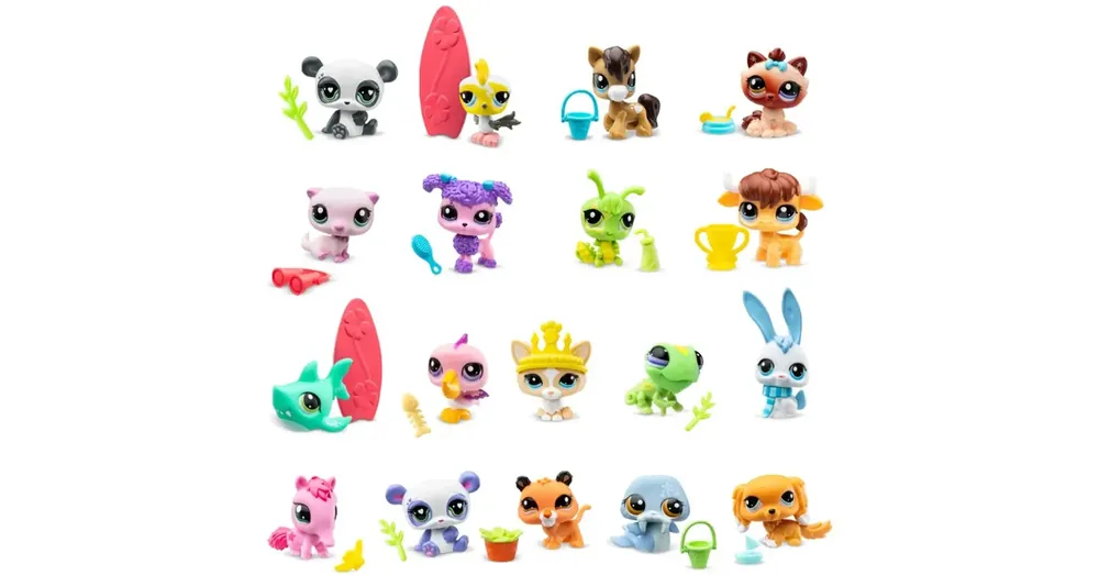 Akció Little Pet Shop Pet Pals meglepetés figura kiegészítőkkel 1 db