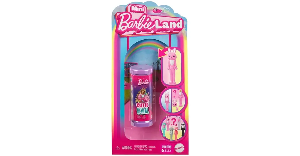 Biztonságos fizetés Barbie Mini BarbieLand – Cutie Reveal meglepetés baba – Mattel