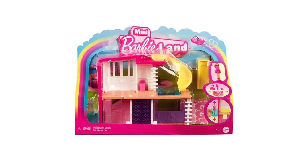 Barbie Mini BarbieLand – Kertvárosi álomház – Mattel Szuper akció