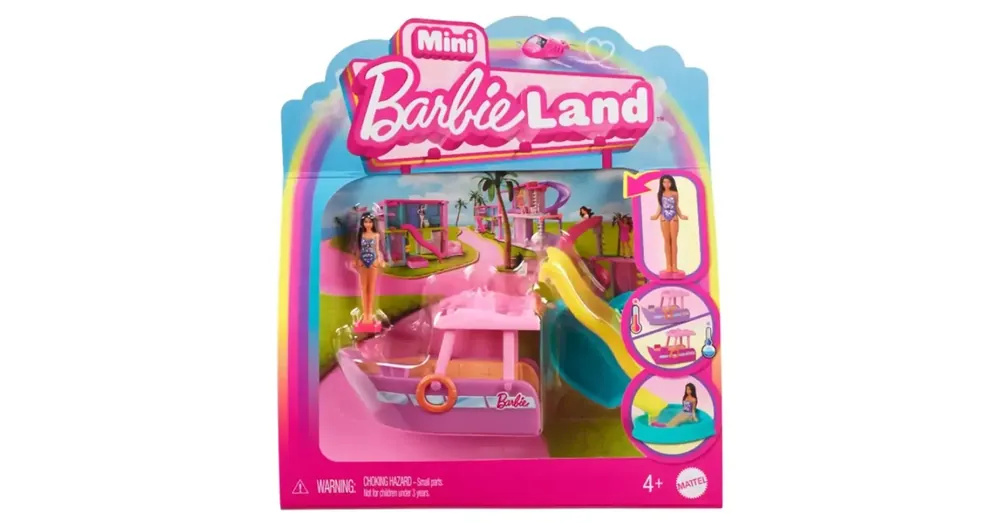 Szuper ajánlat Barbie Mini BarbieLand járművek – Álomhajó szett – Mattel