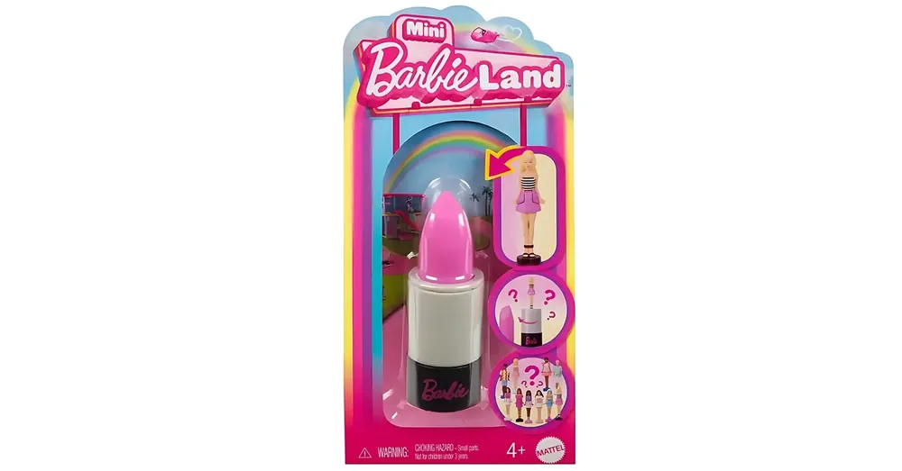 Biztonságos fizetés Barbie Mini BarbieLand – Meglepetés baba a rúzsban – Mattel