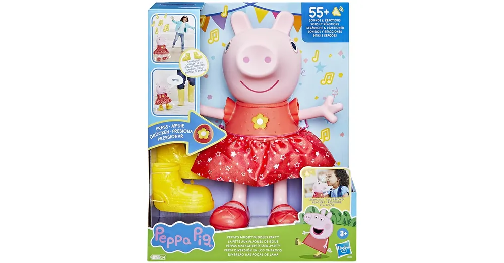 Peppa malac Zenélő és táncoló party Peppa – Hasbro Olcsó