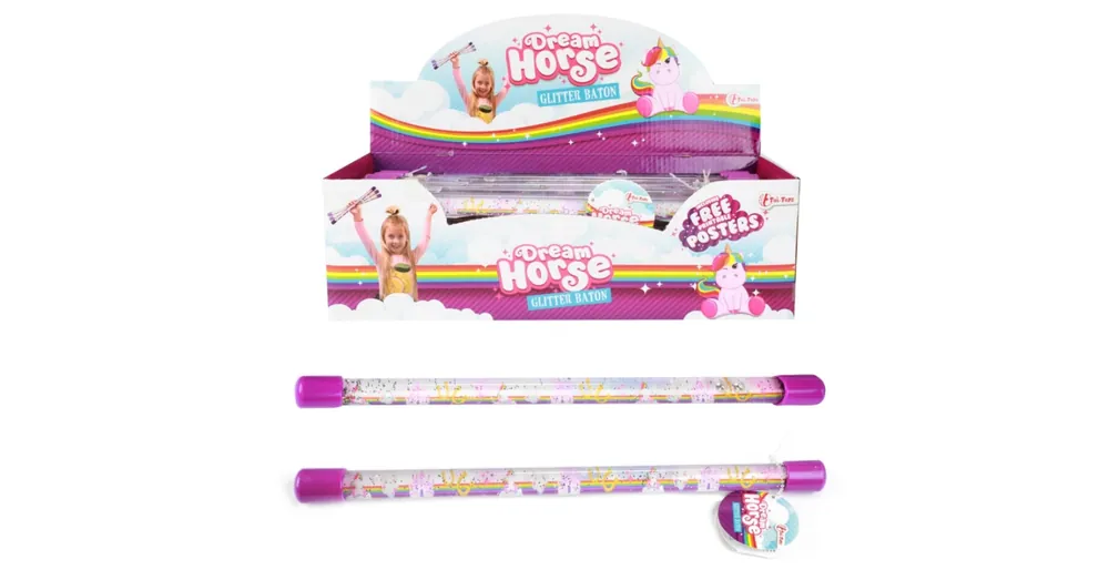 Kedvezményes ár Dream Horse csillámos mazsorette pálca 1 db