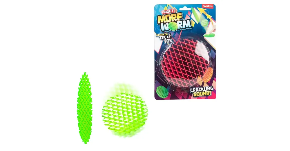 Akciós ár Morf Fidget Worm stresszoldó játék többféle változatban 1 db