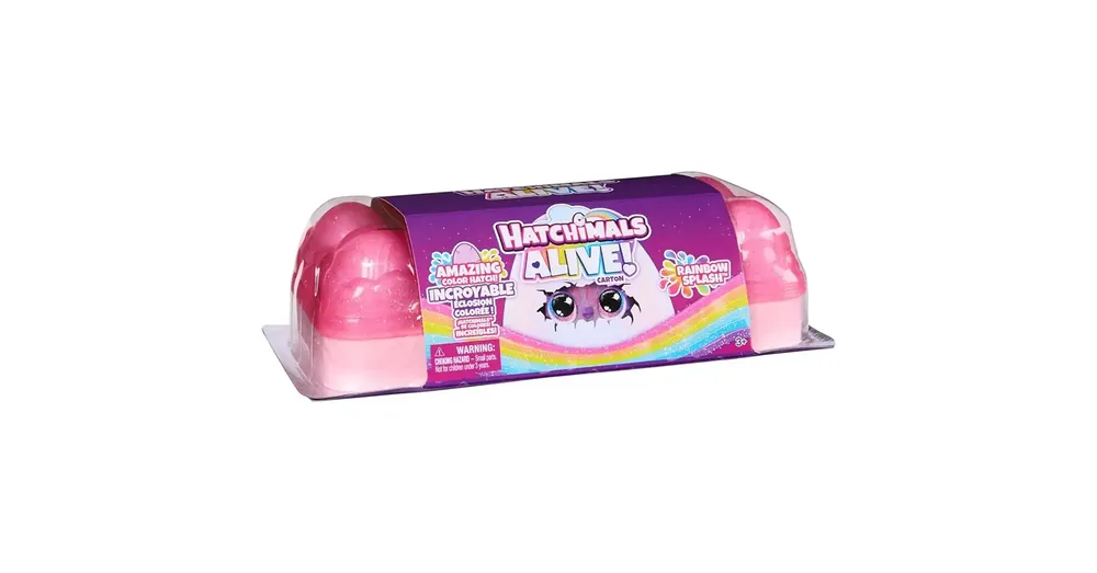 Hatchimals Alive! Tojástartó meglepetés figurákkal – Rainbow Splash – Spin Master Kihagyhatatlan ajánlat