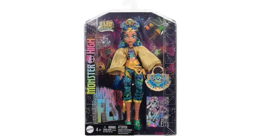 Monster High™ Monster Mulatság baba – Cleo – Mattel Gyors kiszállítás