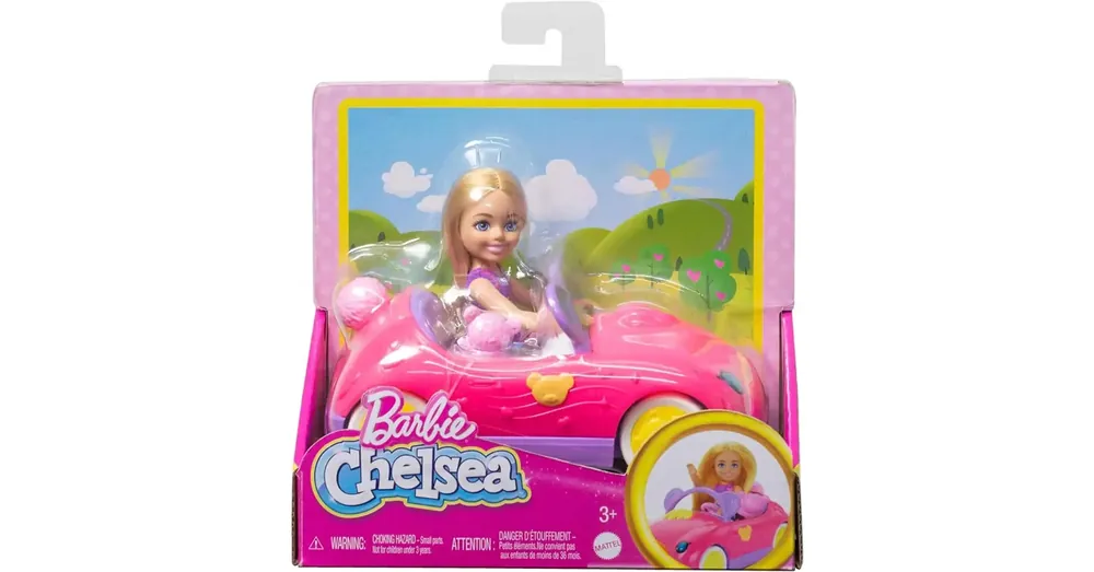 Barbie Chelsea baba macis kabriója – Mattel Vásárlói kedvenc