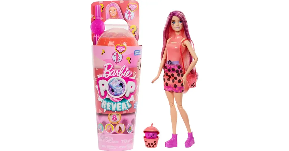 Biztonságos fizetés Barbie Slime Reveal Bubi buli Narancssárga baba – Mattel