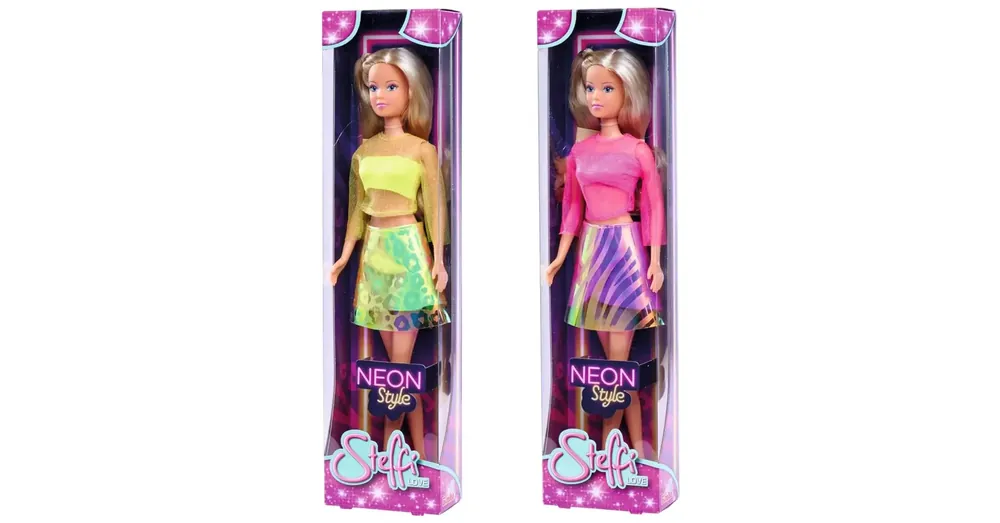 Steffi Love Steffi Neon Style baba kétféle változatban 1 db – Simba Toys Népszerű