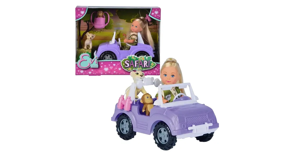 Évi Love Évi baba szafari játékszett állatokkal és autóval – Simba Toys Vedd meg online