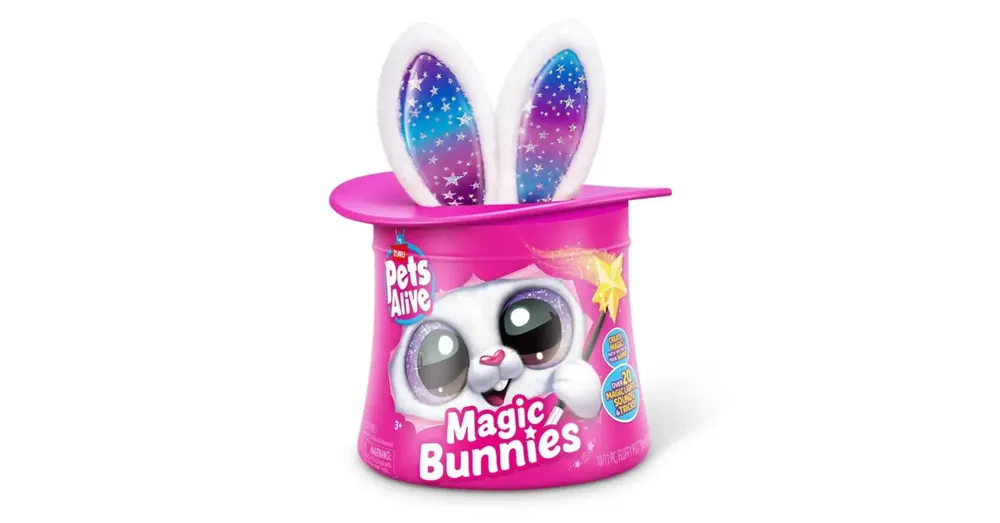 Akció Robo Alive Magic Bunny meglepetés nyuszi bűvészkalapban több változatban