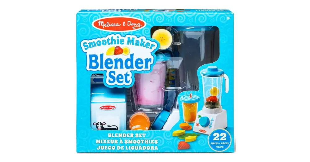 Outlet Smoothie készítő turmixgép fa kiegészítőkkel – Melissa Doug