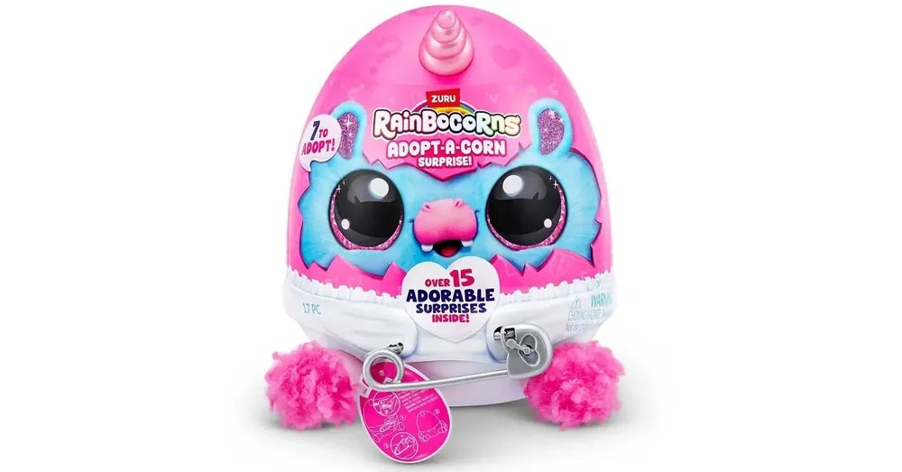 Legjobb ár Rainbocorns Adopt-a-Corn meglepetés plüssfigura többféle változatban 1 db