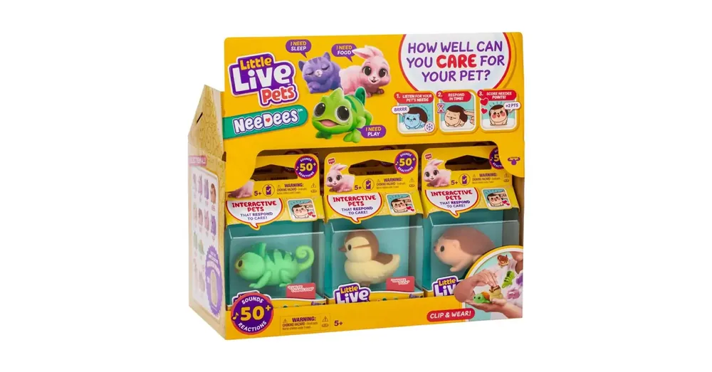 Little Live Pets Needees Gyűjthető interaktív kiskedvencek többféle 1 db Vedd meg online