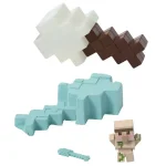 Végkiárusítás Minecraft Reveal Vasgólem minifigura fehér kard alakú tárolóban – Mattel