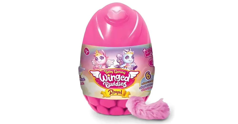 Expressz kézbesítés Baby Gemmy Unikornis plüss meglepetés tojás 16 cm