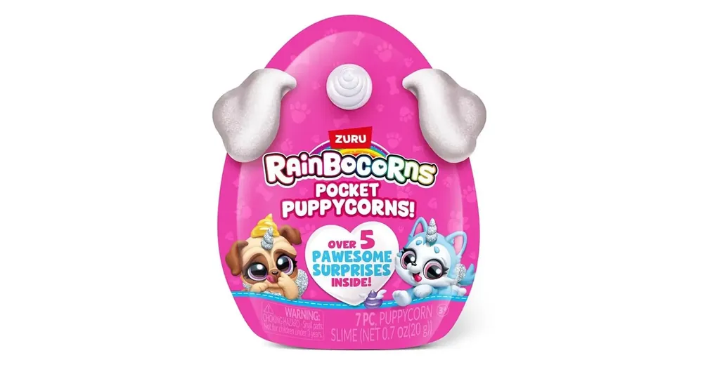 Expressz kézbesítés Rainbocorns Pocket Puppycorn meglepetés kutya többféle változatban 1 db