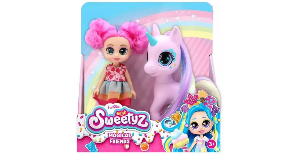 Funville Cukorfalat illatos mini baba unikornissal 17 cm Biztonságos vásárlás