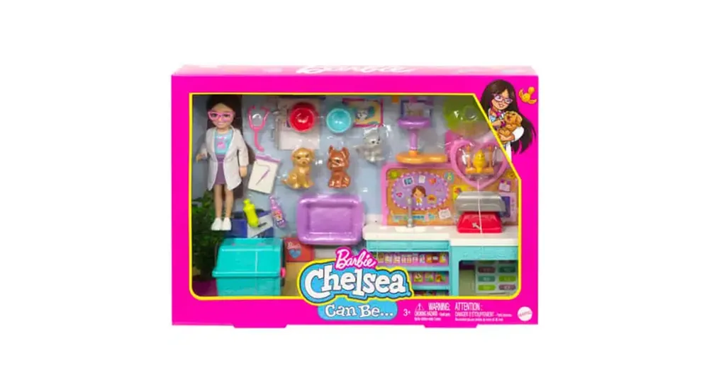 Barbie Chelsea állatorvos játékszett – Mattel Nézd meg most