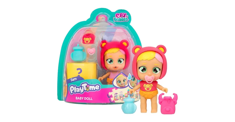 Cry Babies Playtime – Sam könnyes baba kiegészítőkkel Csak ma