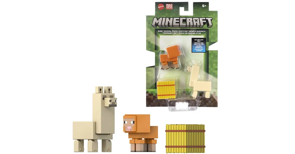 Minecraft Bébi állatok karakter figura szett – Mattel Nézd meg most
