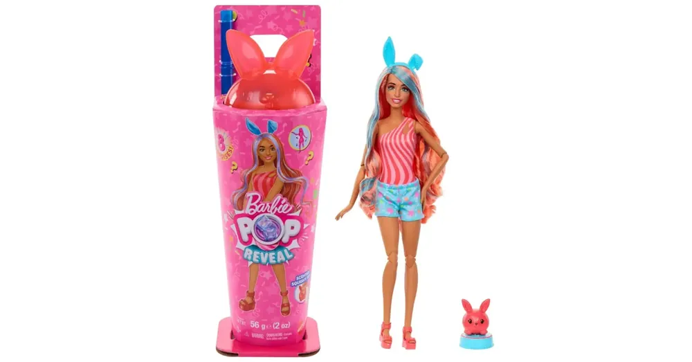 Barbie Slime Reveal Állati Buli – Cica játékszett – Mattel Szuper akció